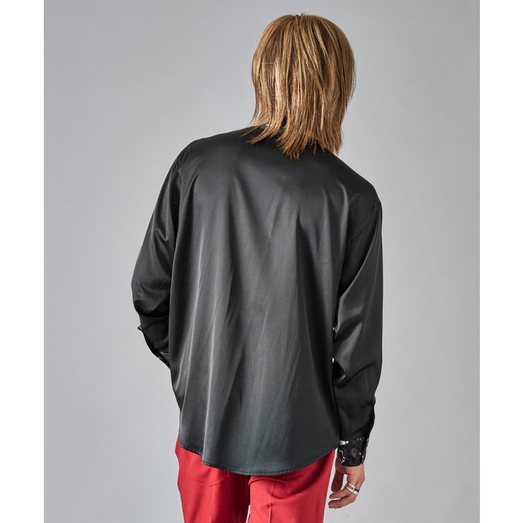 リボン付きサテンシャツ | REGIEVO | 詳細画像7 