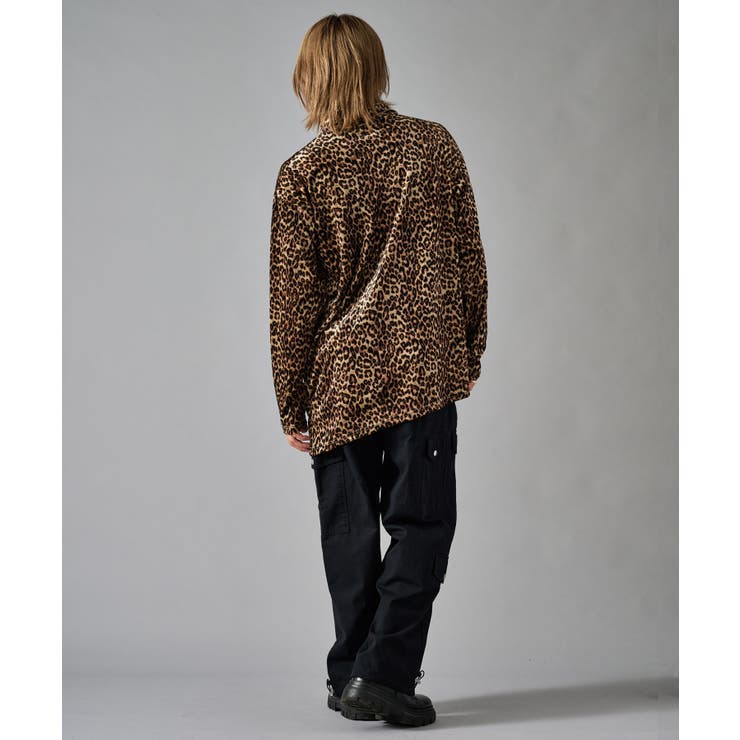 アシンメトリーレオパードタートルネック[品番：LEVM0009298]｜REGIEVO