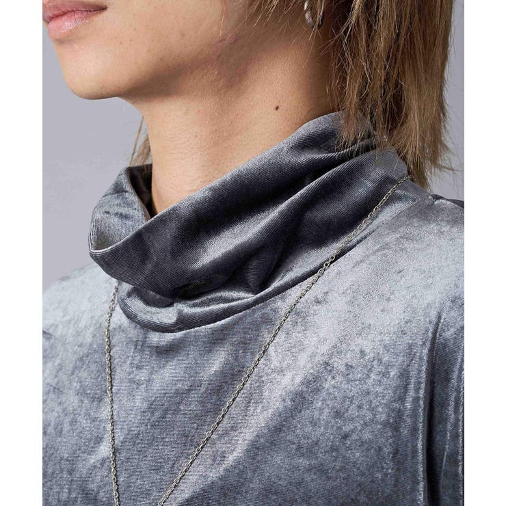 ネックレス付きベロアタートルネック | REGIEVO | 詳細画像12 