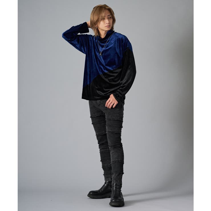 ネックレス付きベロアタートルネック | REGIEVO | 詳細画像19 