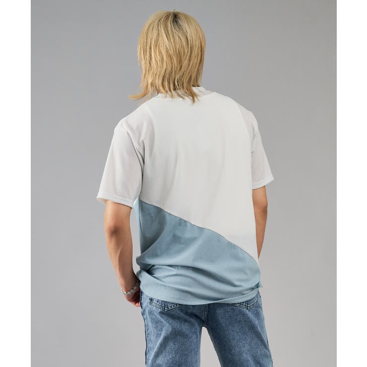 ネックレス付き配色切り替えTシャツ | REGIEVO | 詳細画像6 