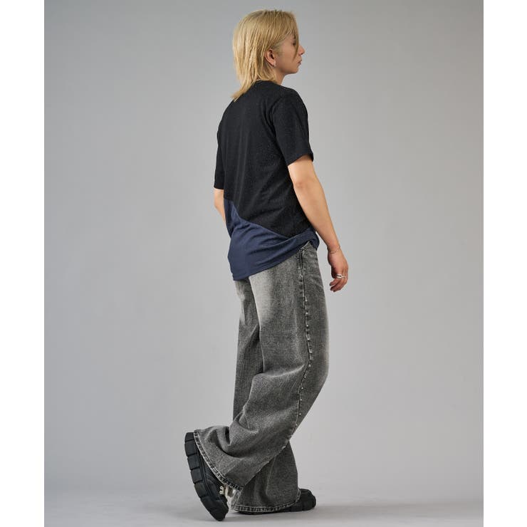 ネックレス付き配色切り替えTシャツ | REGIEVO | 詳細画像14 