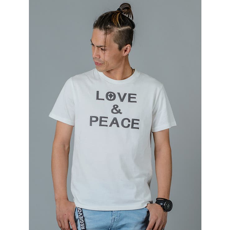LOVE A PEACE バックプリントTシャツ