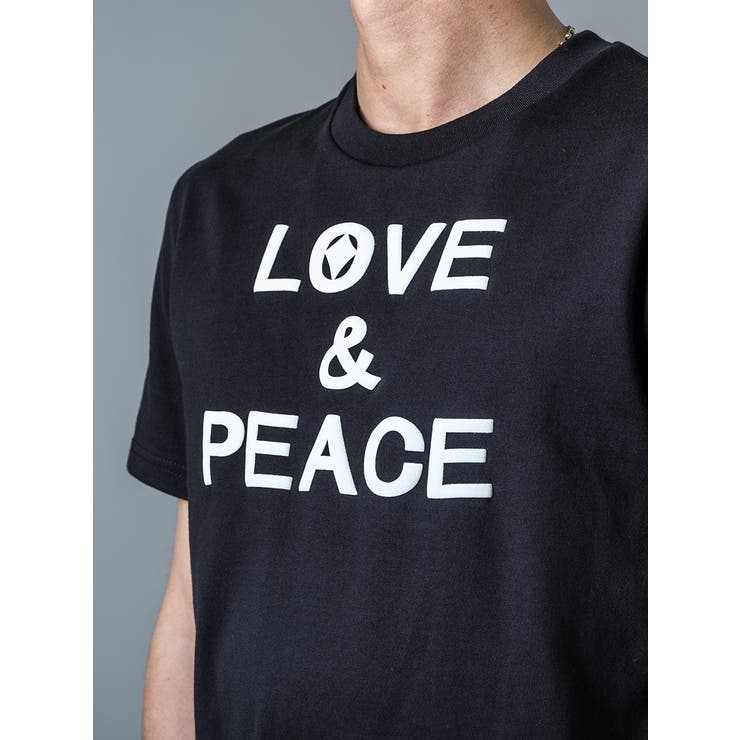 LOVE&PEACEメッセージプリントTシャツ[品番：LEVM0000745]｜REGIEVO ...