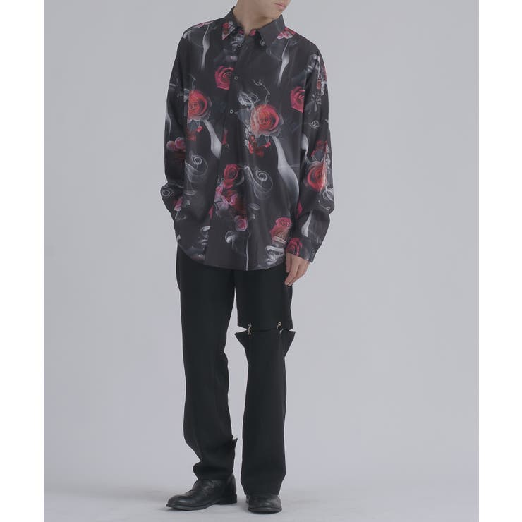 総柄プリントドルマンシャツ | REGIEVO | 詳細画像41 