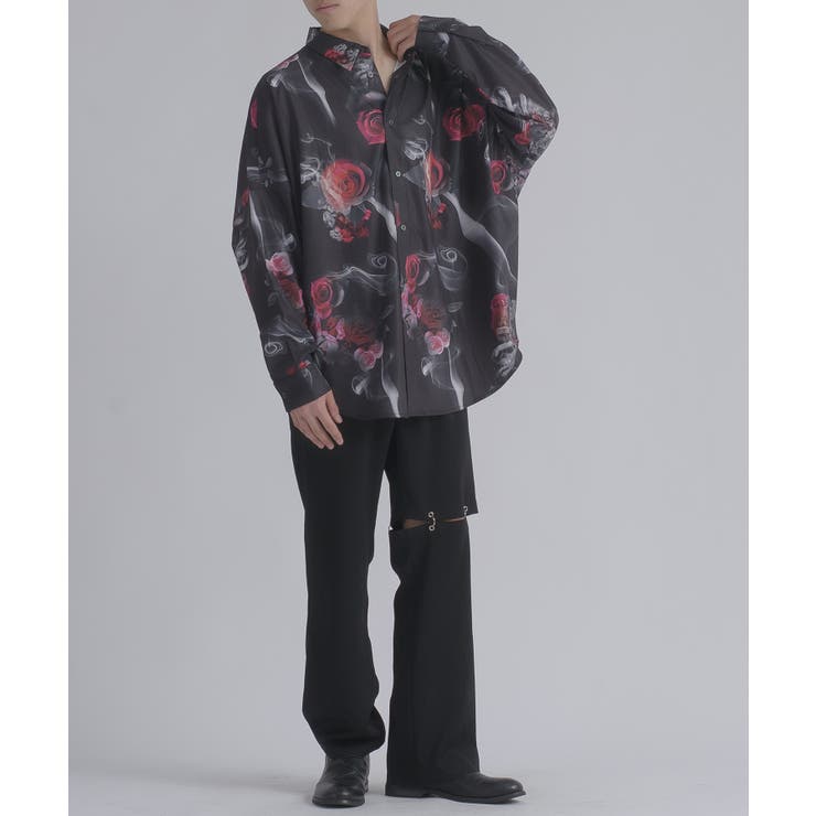 総柄プリントドルマンシャツ | REGIEVO | 詳細画像43 