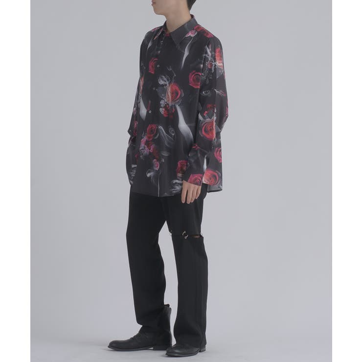 総柄プリントドルマンシャツ | REGIEVO | 詳細画像44 