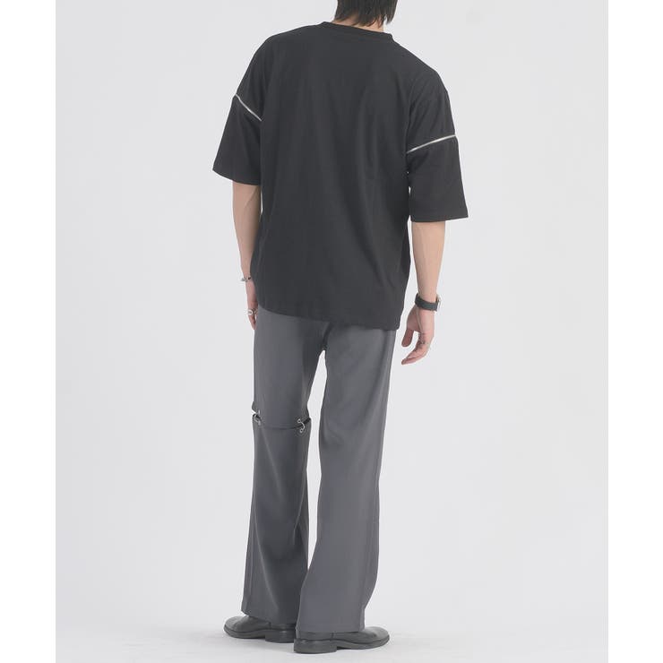 2wayファスナースリーブTシャツ | REGIEVO | 詳細画像20 