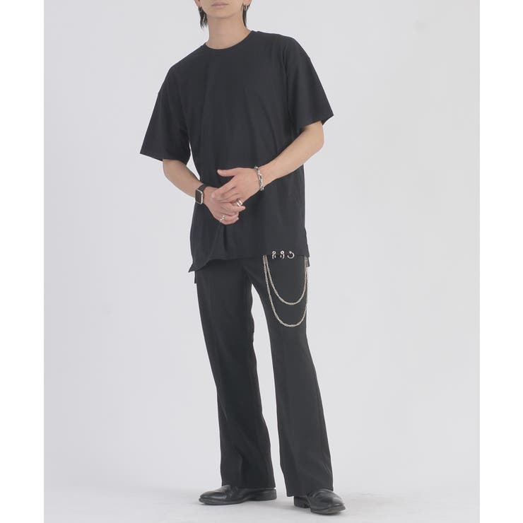 裾ピアス付きTシャツ | REGIEVO | 詳細画像16 