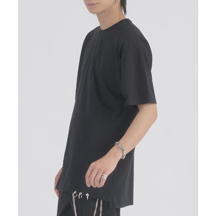 裾ピアス付きTシャツ | REGIEVO | 詳細画像18 