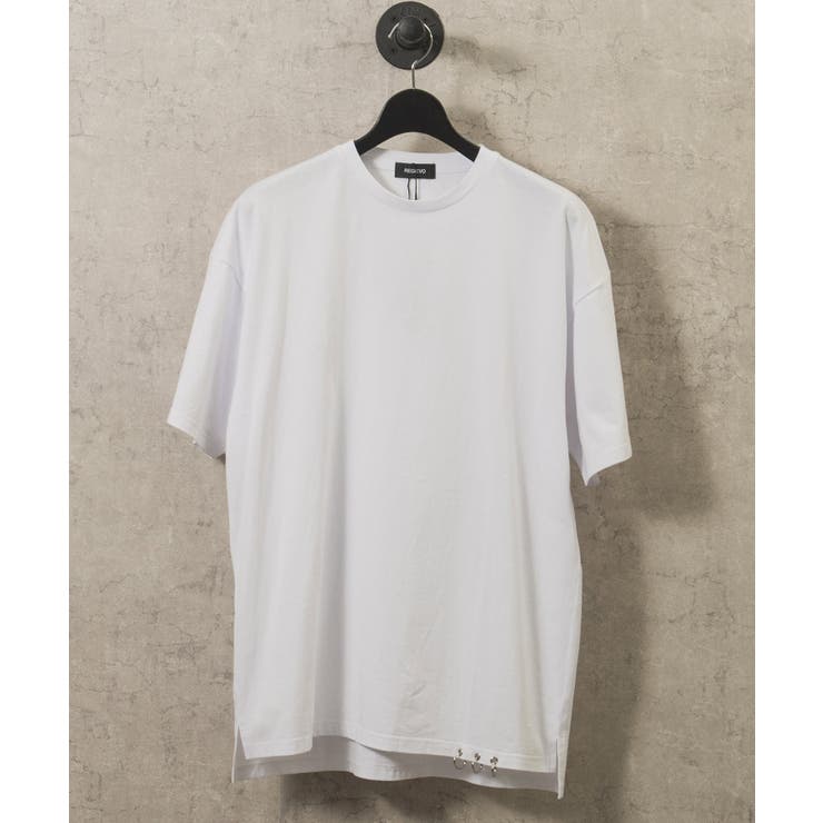 裾ピアス付きTシャツ | REGIEVO | 詳細画像3 