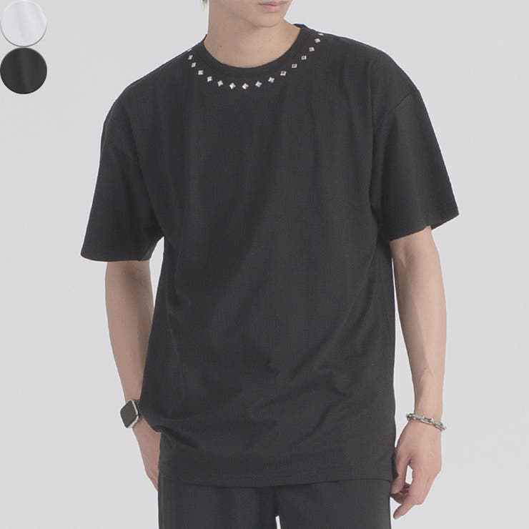 ピラミッドスタッズTシャツ | REGIEVO | 詳細画像1 