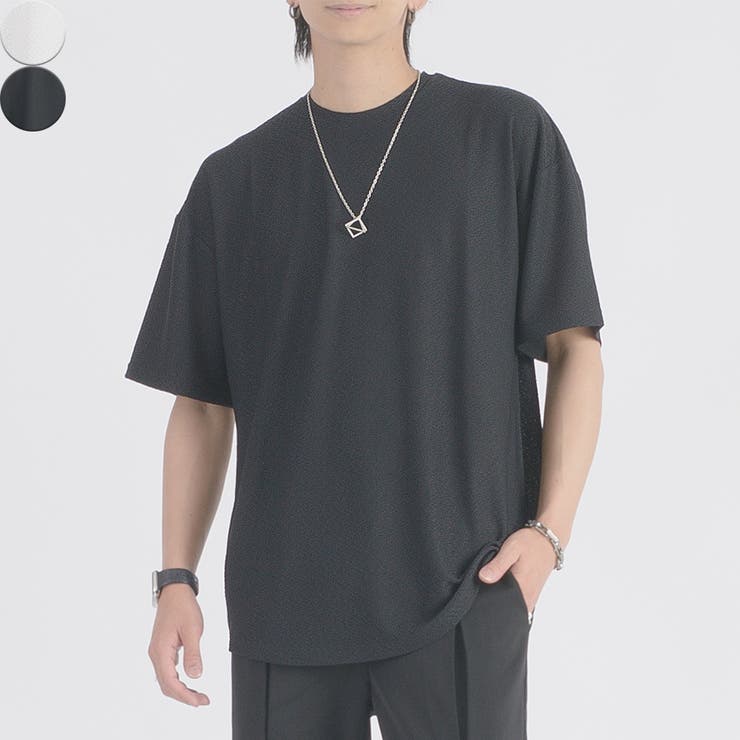 ネックレスラウンドヘムTシャツ | REGIEVO | 詳細画像1 