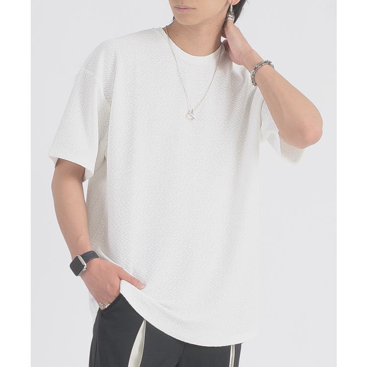 ネックレスラウンドヘムTシャツ | REGIEVO | 詳細画像2 