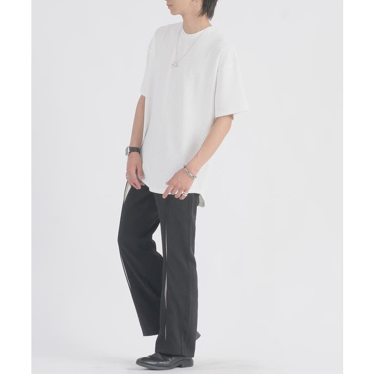 ネックレスラウンドヘムTシャツ | REGIEVO | 詳細画像7 