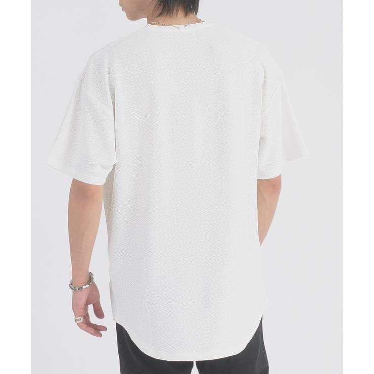 ネックレスラウンドヘムTシャツ | REGIEVO | 詳細画像9 