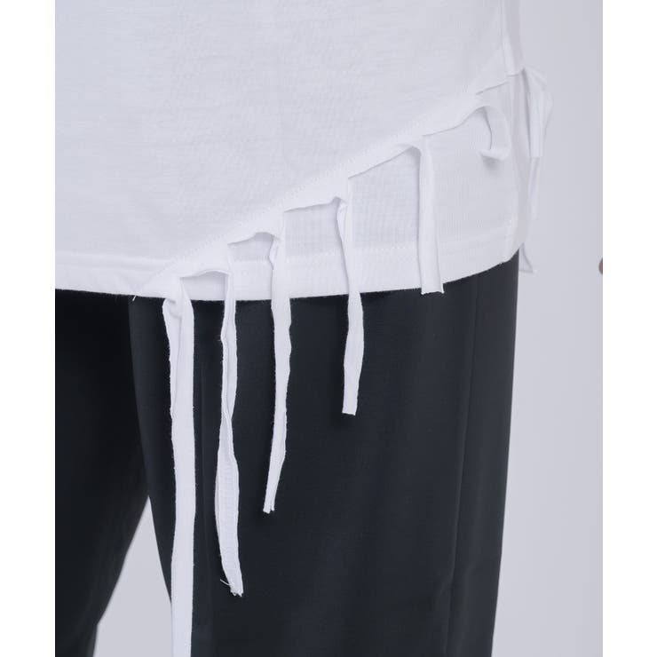 フリンジヘムTシャツ | REGIEVO | 詳細画像21 