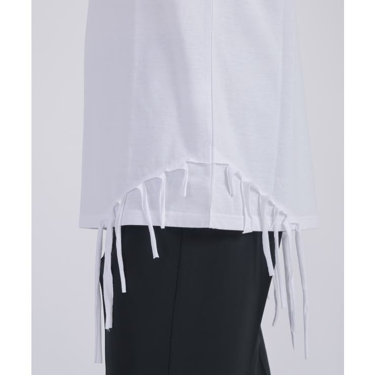 フリンジヘムTシャツ | REGIEVO | 詳細画像22 