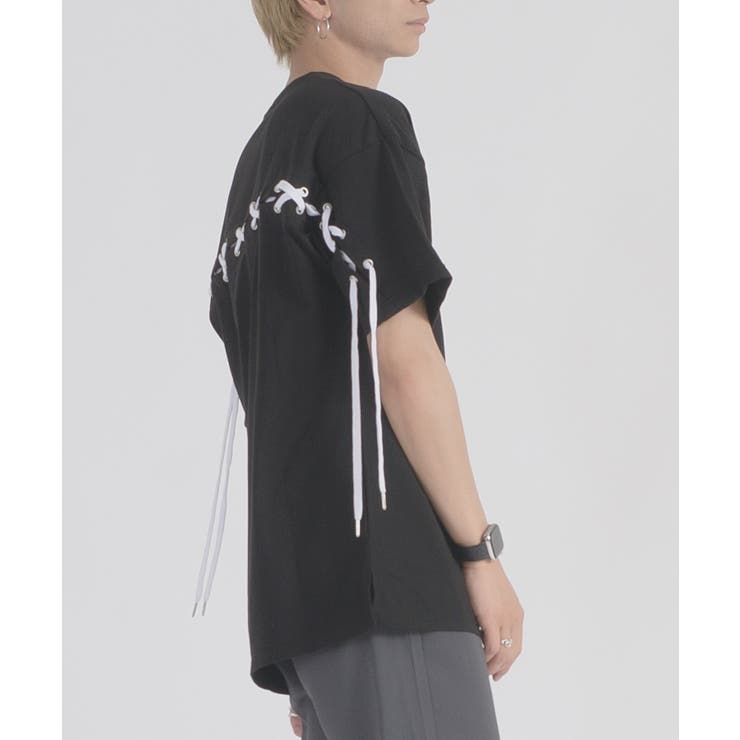 レースアップTシャツ | REGIEVO | 詳細画像15 