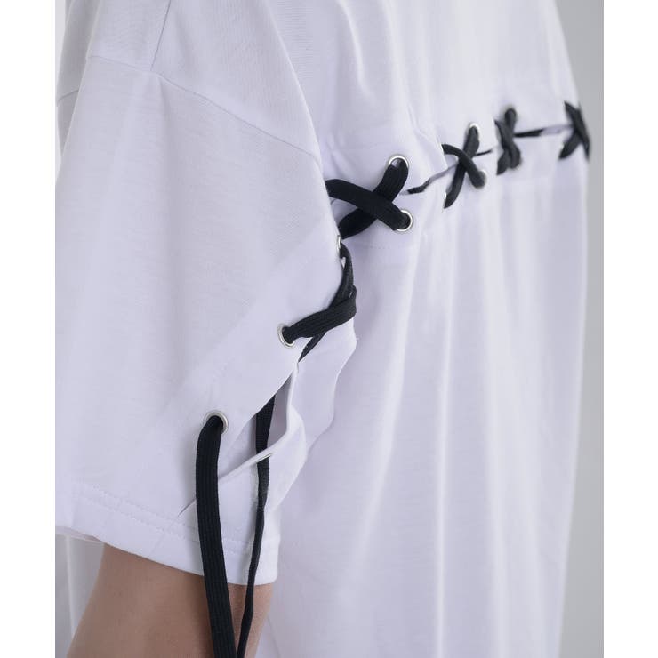 レースアップTシャツ | REGIEVO | 詳細画像21 