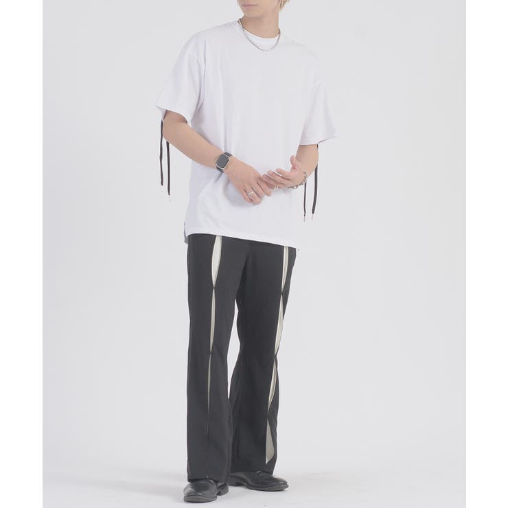 レースアップTシャツ | REGIEVO | 詳細画像4 