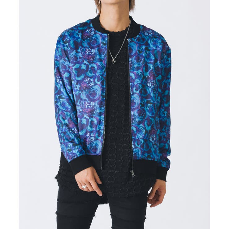 総柄ブルゾンMA1 | REGIEVO | 詳細画像2 