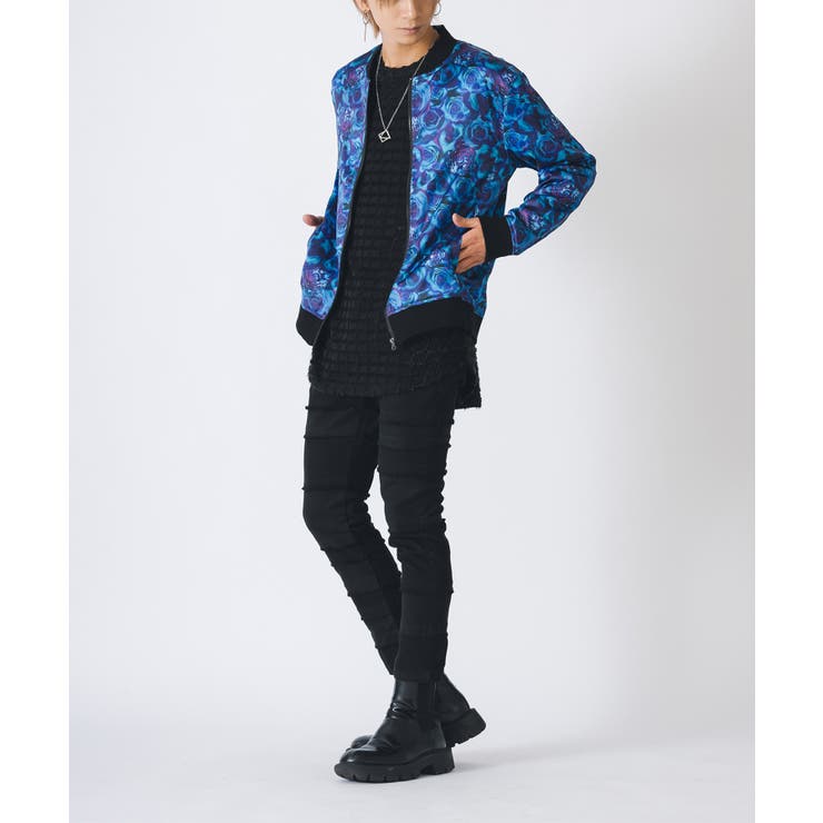 総柄ブルゾンMA1 | REGIEVO | 詳細画像13 