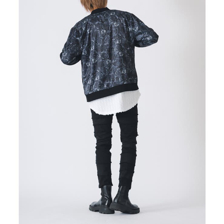 総柄ブルゾンMA1 | REGIEVO | 詳細画像17 