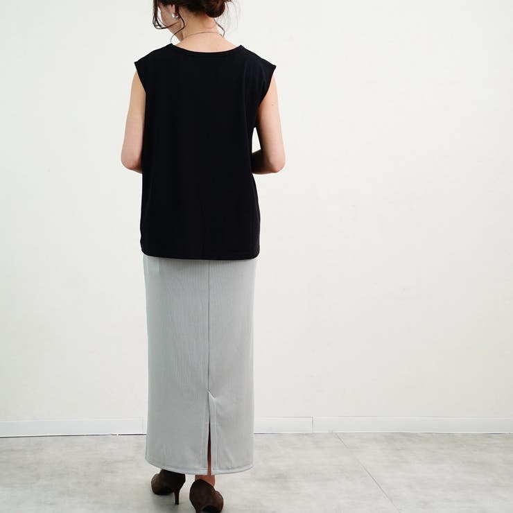 ノースリーブ フレンチスリーブ プルオーバー | relaclo | 詳細画像11 