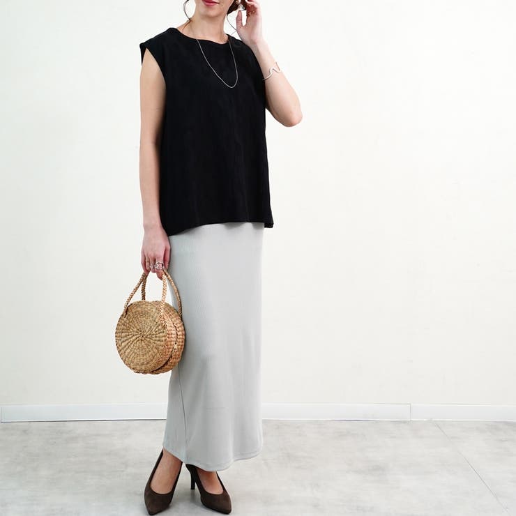 ノースリーブ フレンチスリーブ プルオーバー | relaclo | 詳細画像12 