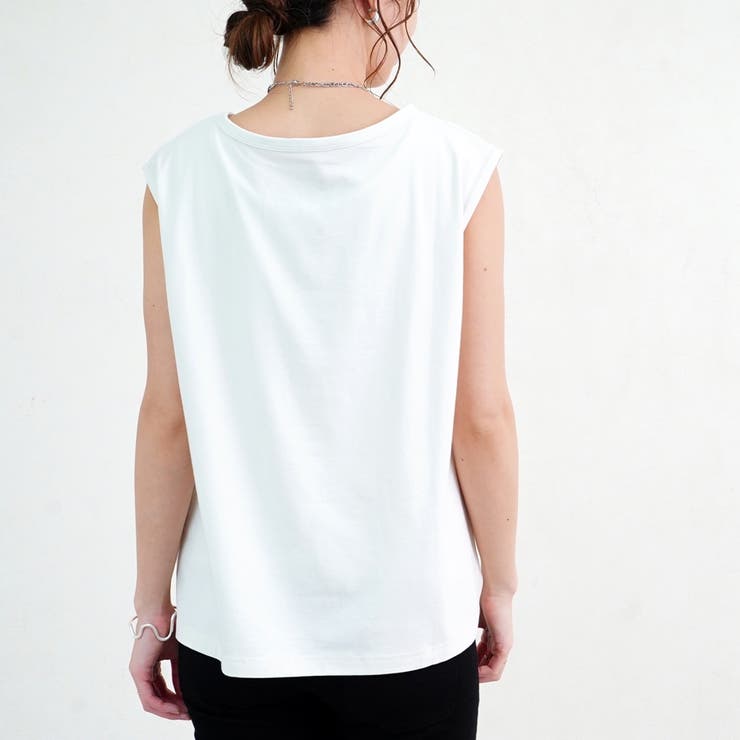 ノースリーブ フレンチスリーブ プルオーバー | relaclo | 詳細画像15 