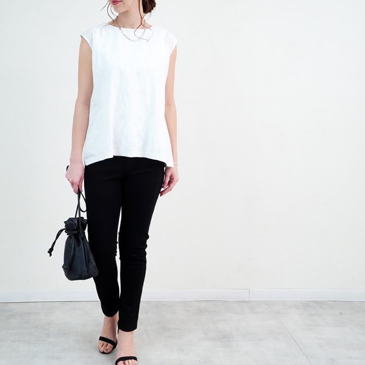 ノースリーブ フレンチスリーブ プルオーバー | relaclo | 詳細画像16 