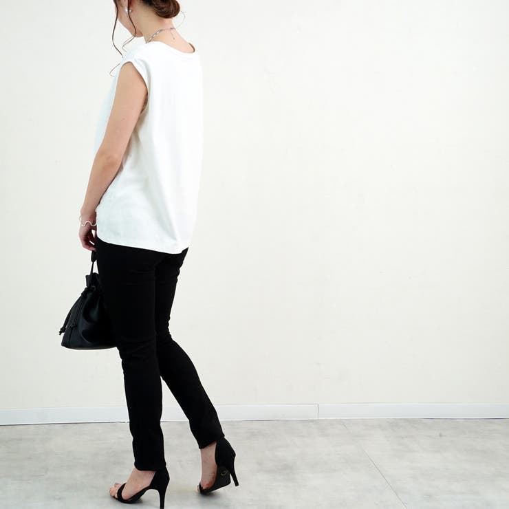 ノースリーブ フレンチスリーブ プルオーバー | relaclo | 詳細画像17 