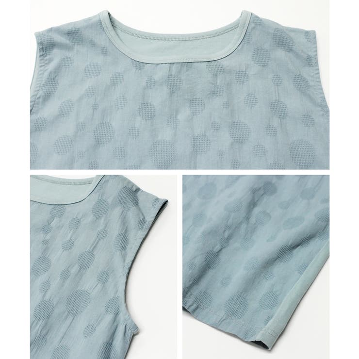 ノースリーブ フレンチスリーブ プルオーバー | relaclo | 詳細画像19 