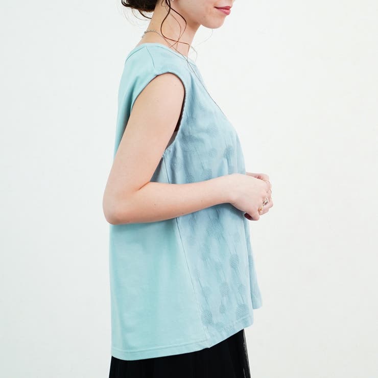 ノースリーブ フレンチスリーブ プルオーバー | relaclo | 詳細画像5 