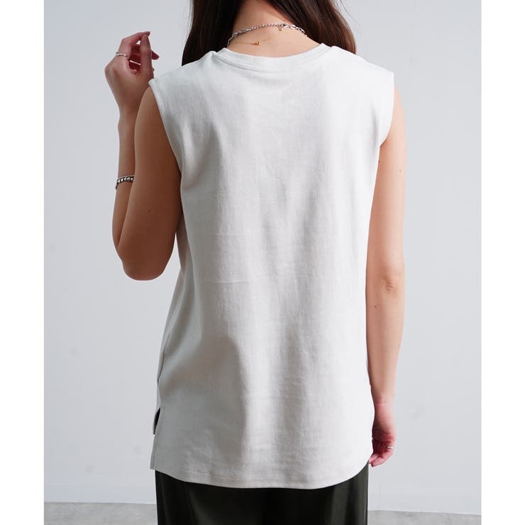 【CHiLL365】ノースリーブ タンクトップ スリーブレス | LAPULE  | 詳細画像7 