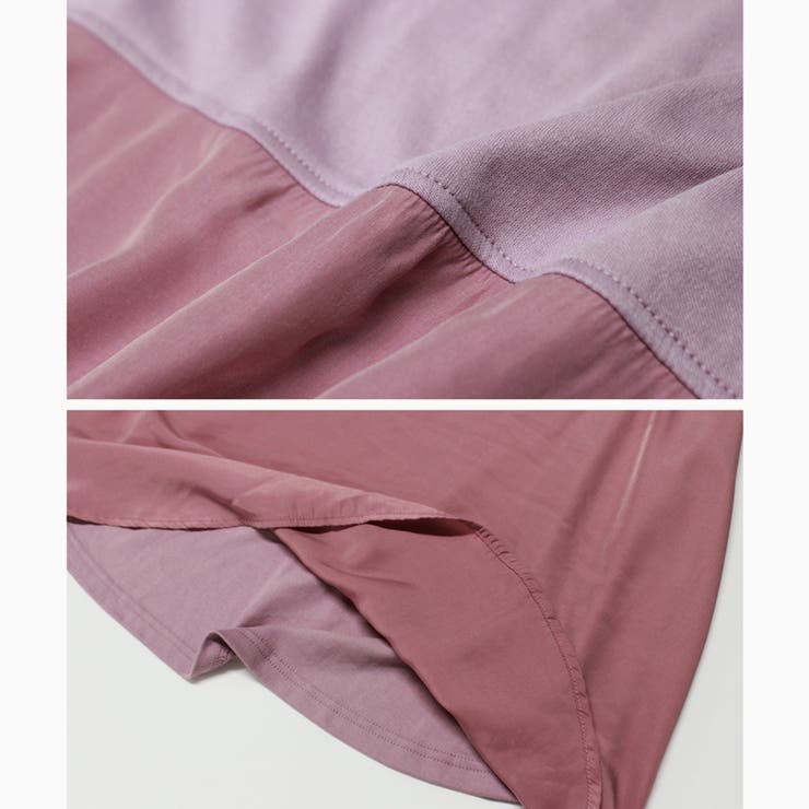 異素材 ドッキングトップス ノースリーブ | relaclo | 詳細画像20 