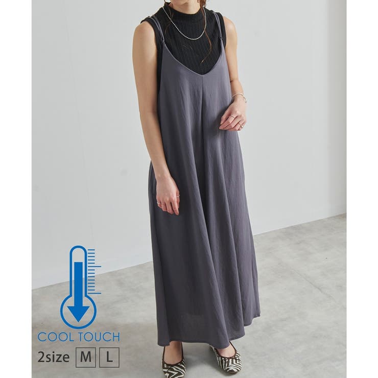 キャミワンピース ワンピース ロング | relaclo | 詳細画像1 