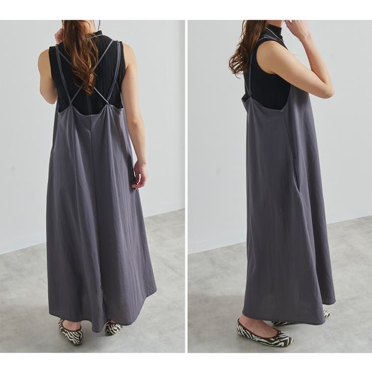 キャミワンピース ワンピース ロング | relaclo | 詳細画像12 