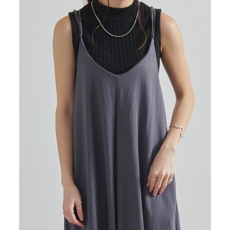 キャミワンピース ワンピース ロング | relaclo | 詳細画像13 