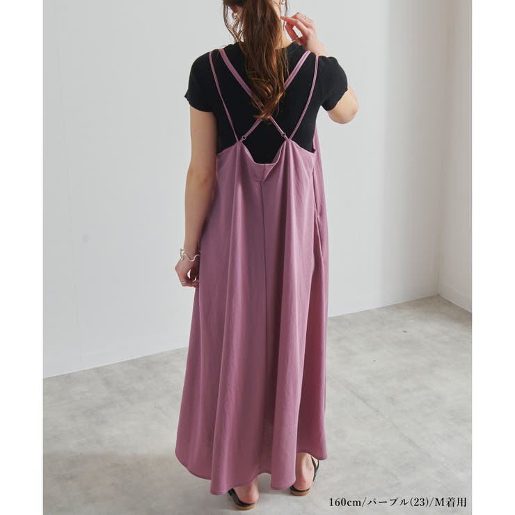 キャミワンピース ワンピース ロング | relaclo | 詳細画像15 