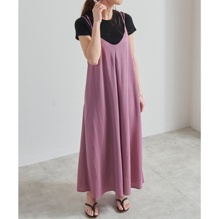 キャミワンピース ワンピース ロング | relaclo | 詳細画像19 