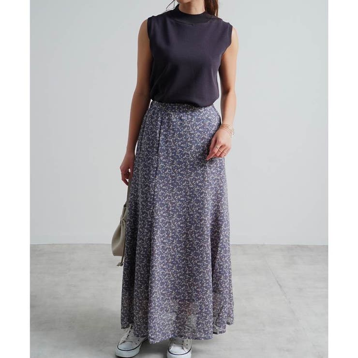 サマーニット ノースリーブ モックネック | relaclo | 詳細画像9 