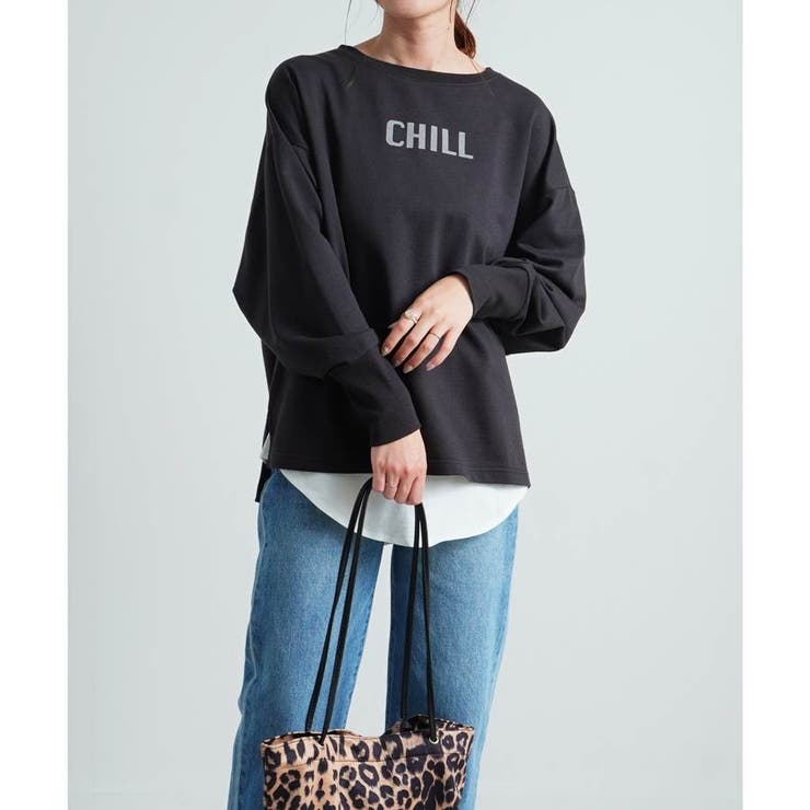 スウェット プリント 英字 | relaclo | 詳細画像13 