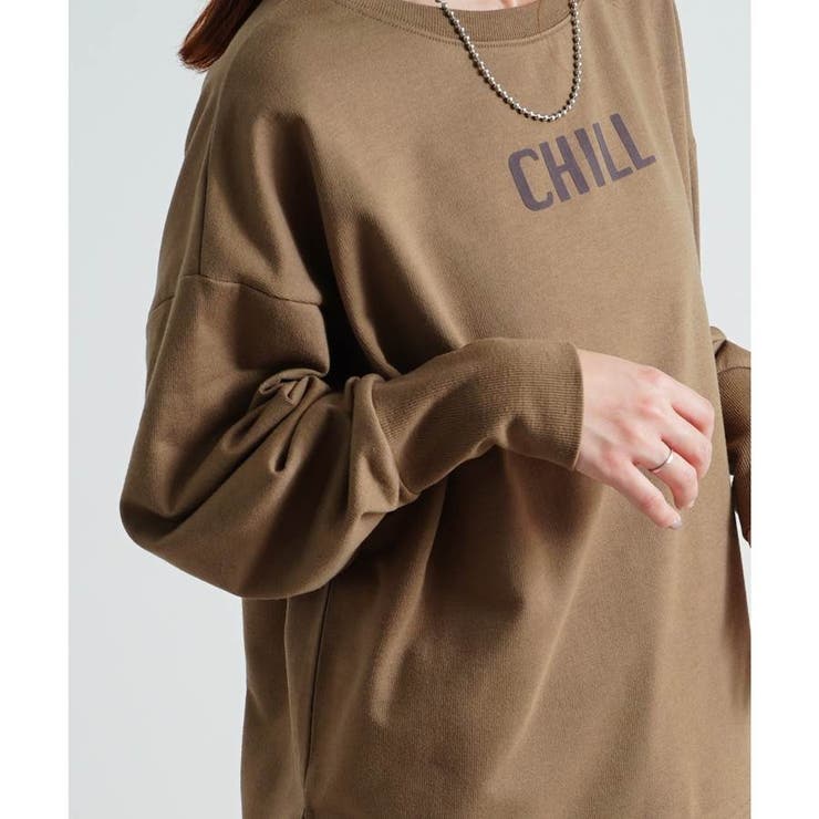 スウェット プリント 英字 | relaclo | 詳細画像4 