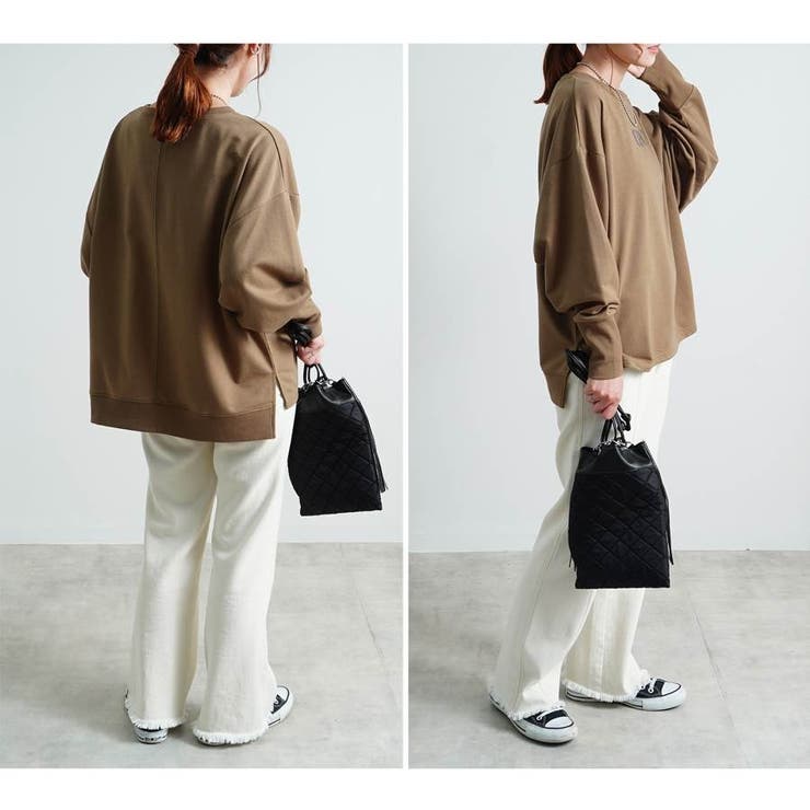 スウェット プリント 英字 | relaclo | 詳細画像5 