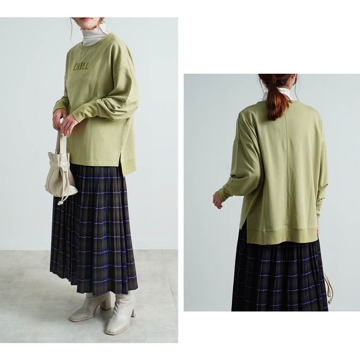 スウェット プリント 英字 | relaclo | 詳細画像10 