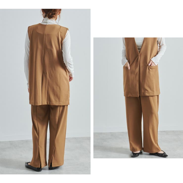 イージーパンツ レディース バックスリット | relaclo | 詳細画像6 