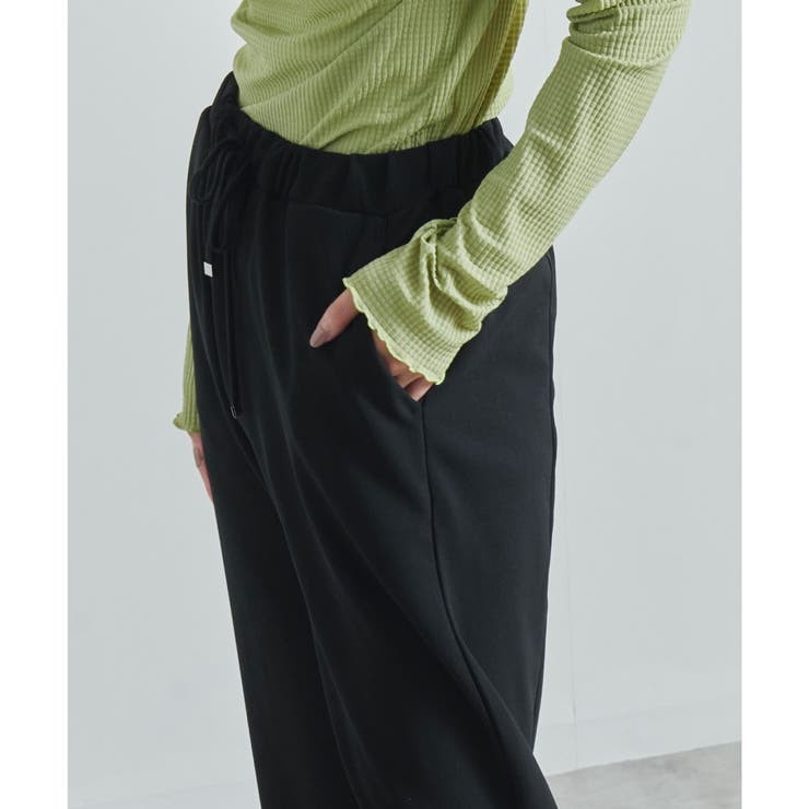 イージーパンツ レディース バックスリット | relaclo | 詳細画像9 