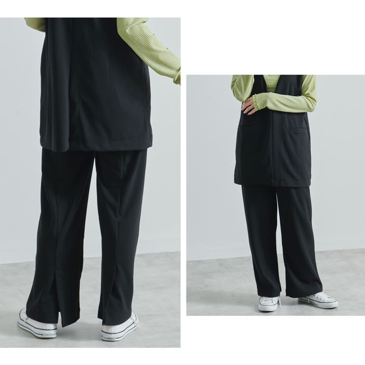 イージーパンツ レディース バックスリット | relaclo | 詳細画像10 